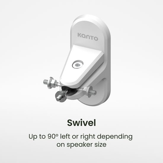 Kanto SPW3 - univerzální satelitní držáky, biela
