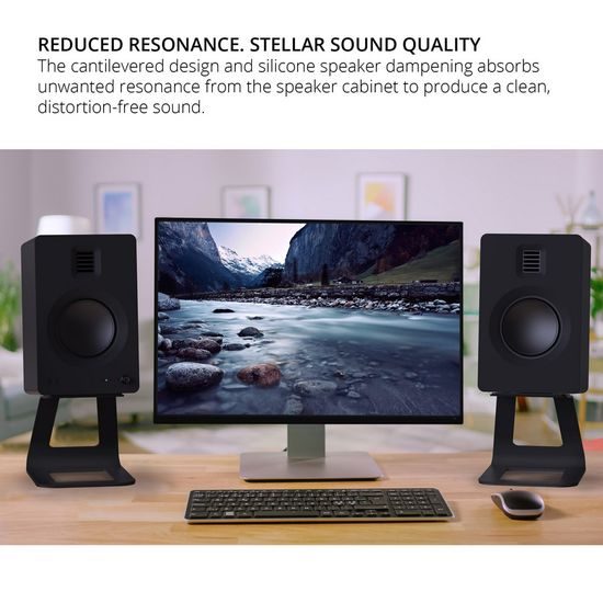 Kanto SE6 - repro stojánky, černé (rozbaleno)