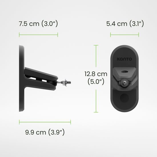 Kanto SPW3 - univerzální satelitní držáky, čierna