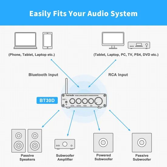 Fosi Audio BT30D