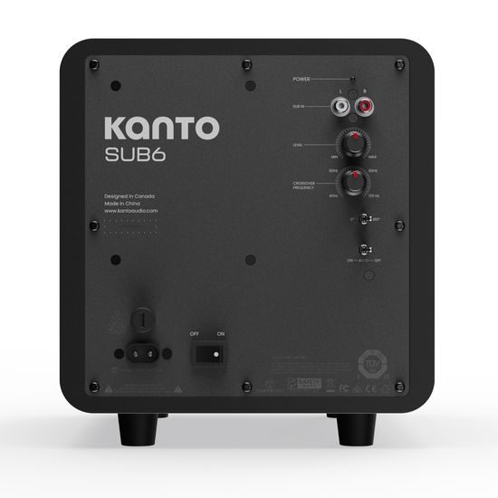 Kanto SUB6 Vinyl - matná čierna