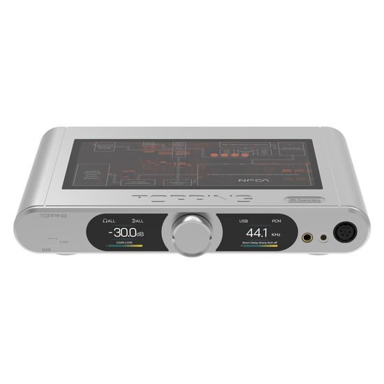 Topping DX9 - stříbrná