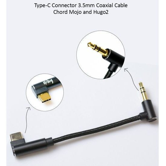 HiBy koaxiální kabel USB-C na Jack 3.5 mm (rozbaleno)