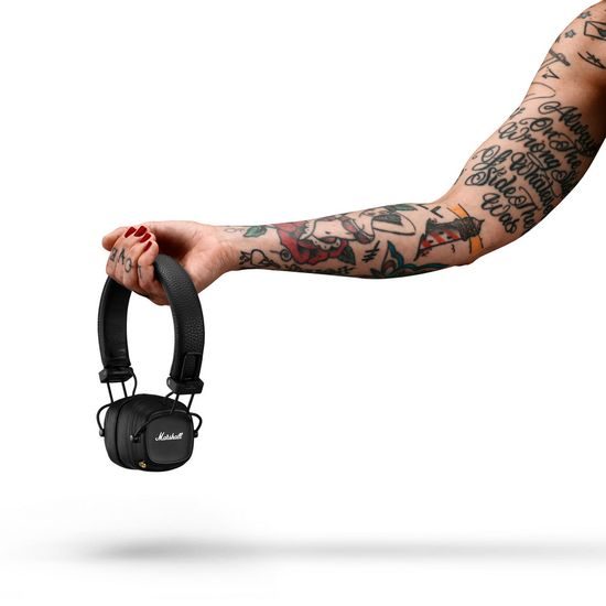 Marshall Major IV Bluetooth - černá