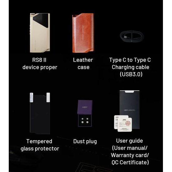 HiBy RS8 II - čierna