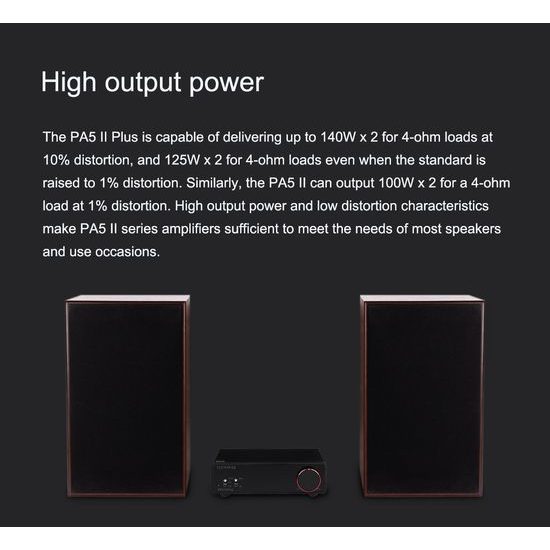 Topping Audio PA5 II - stříbrná