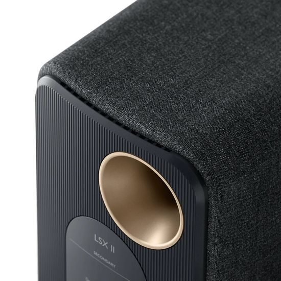 KEF LSX II - černá (rozbaleno)