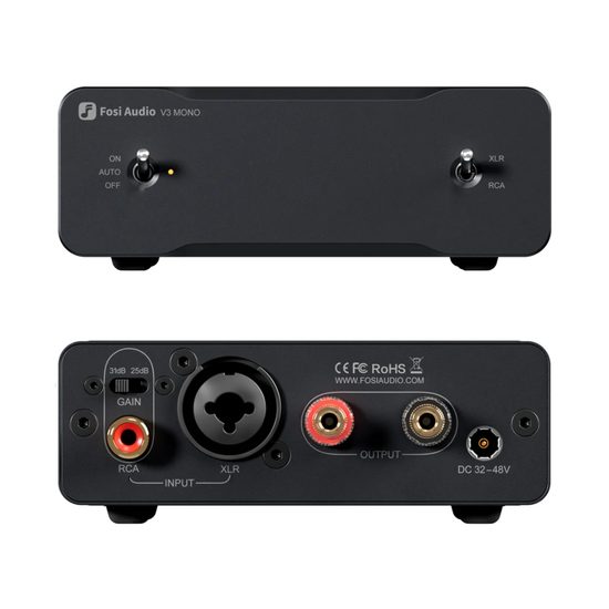 Fosi Audio V3 Mono-48V (2 Pack) (rozbaleno)