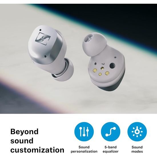 Sennheiser MOMENTUM True Wireless 4 - White Silver (rozbaleno)