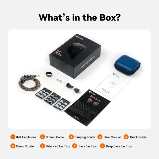 Fosi Audio IM4 - černá