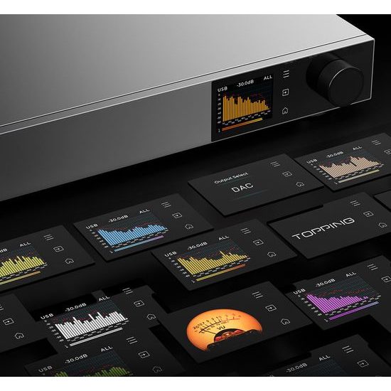 Topping D900 - stříbrná (rozbaleno)