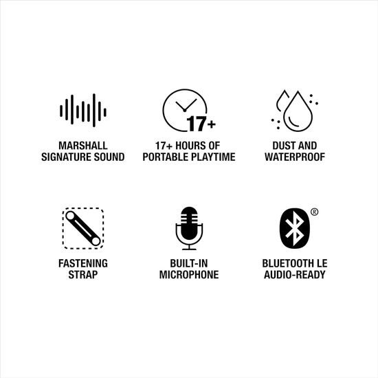 Marshall Willen II - Cream (rozbaleno)