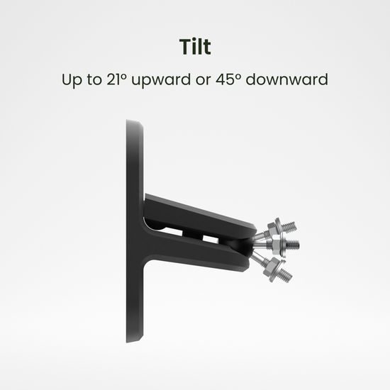 Kanto SPW3 - univerzální satelitní držáky, čierna