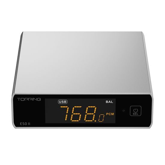 Topping E50 II - strieborná