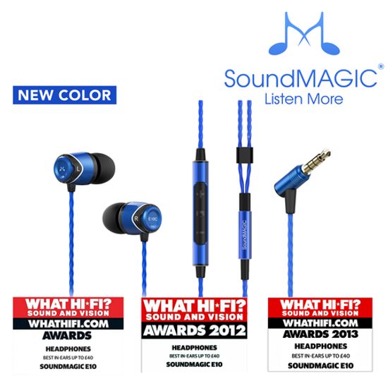 SoundMAGIC E10C blue