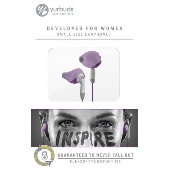 Yurbuds Ironman Inspire For Women Purple