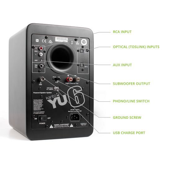 Kanto YU6 - matná černá (rozbaleno)