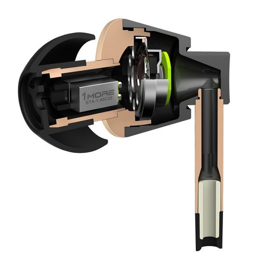 1MORE Triple Driver In-Ear Silver