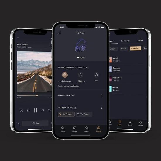 Bowers & Wilkins PX7 S3 - černá