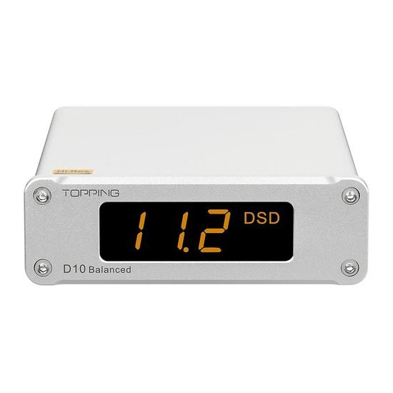 Topping D10 Balanced Silver (rozbaleno)