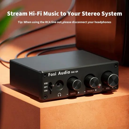 Fosi Audio Q4 (rozbaleno)
