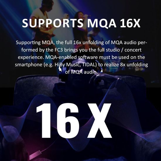 HiBy FC3 s displejem - černá (rozbaleno)