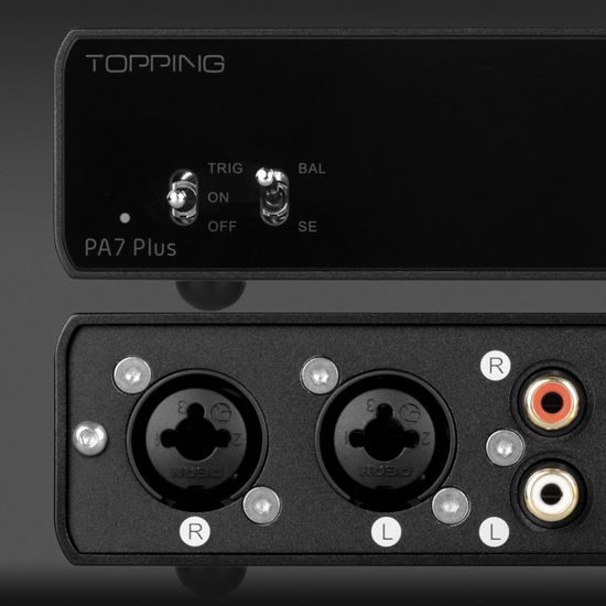 Topping Audio PA7+ strieborná