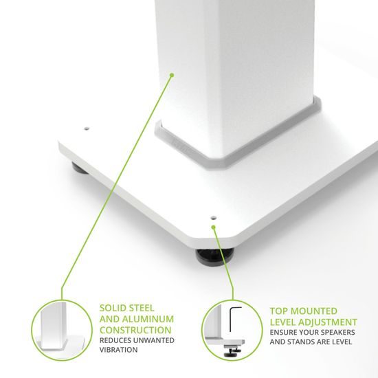 Kanto SX Series 30" - repro stojany, bílé