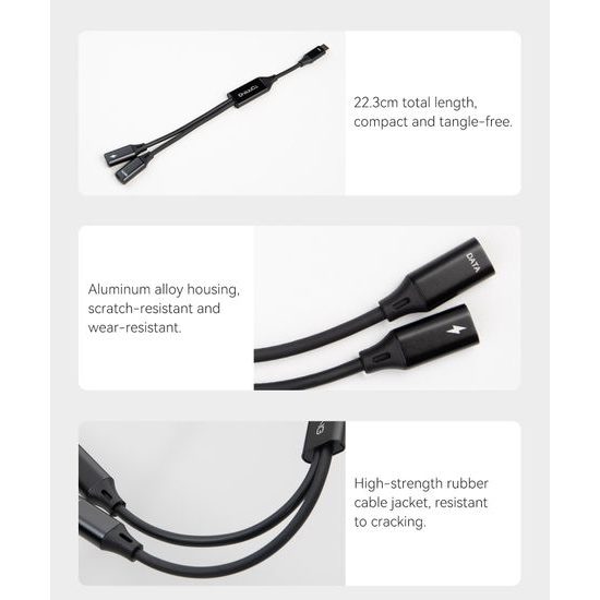 Topping Audio TC-OTG-Y20 USB-C splitter