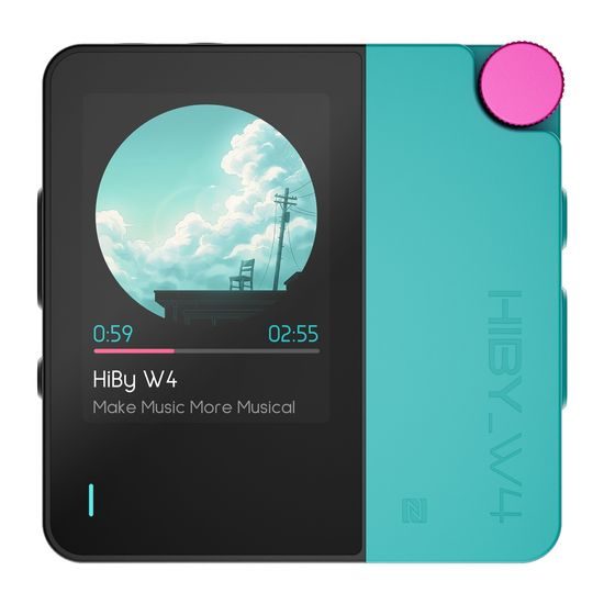 HiBy W4 - tyrkysová