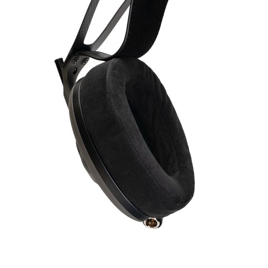 Meze Angled Alcantara - náhradní náušníky, černé, pár