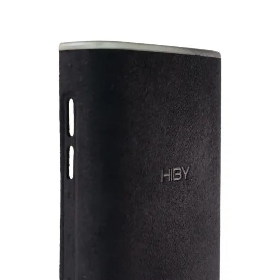 HiBy R8 II - černé semišové pouzdro