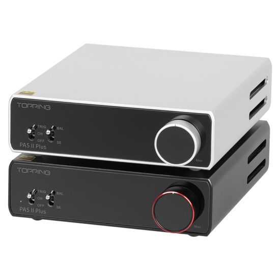 Topping Audio PA5 II Plus - stříbrná