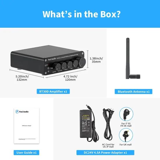 Fosi Audio BT30D