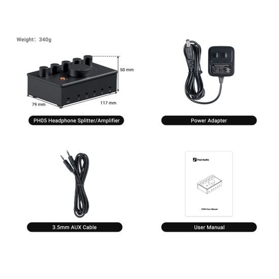 Fosi Audio PH05 (rozbaleno)