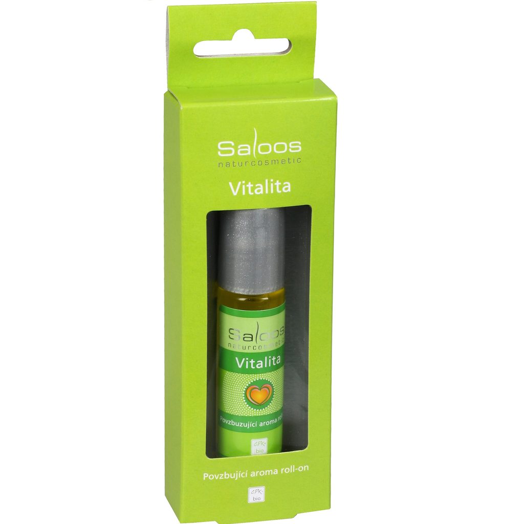 Bio Aroma roll-on Vitalita 9 ml | Saloos | Deodoranty a antiperspiranty |  Kosmetika | Čistá Medicína