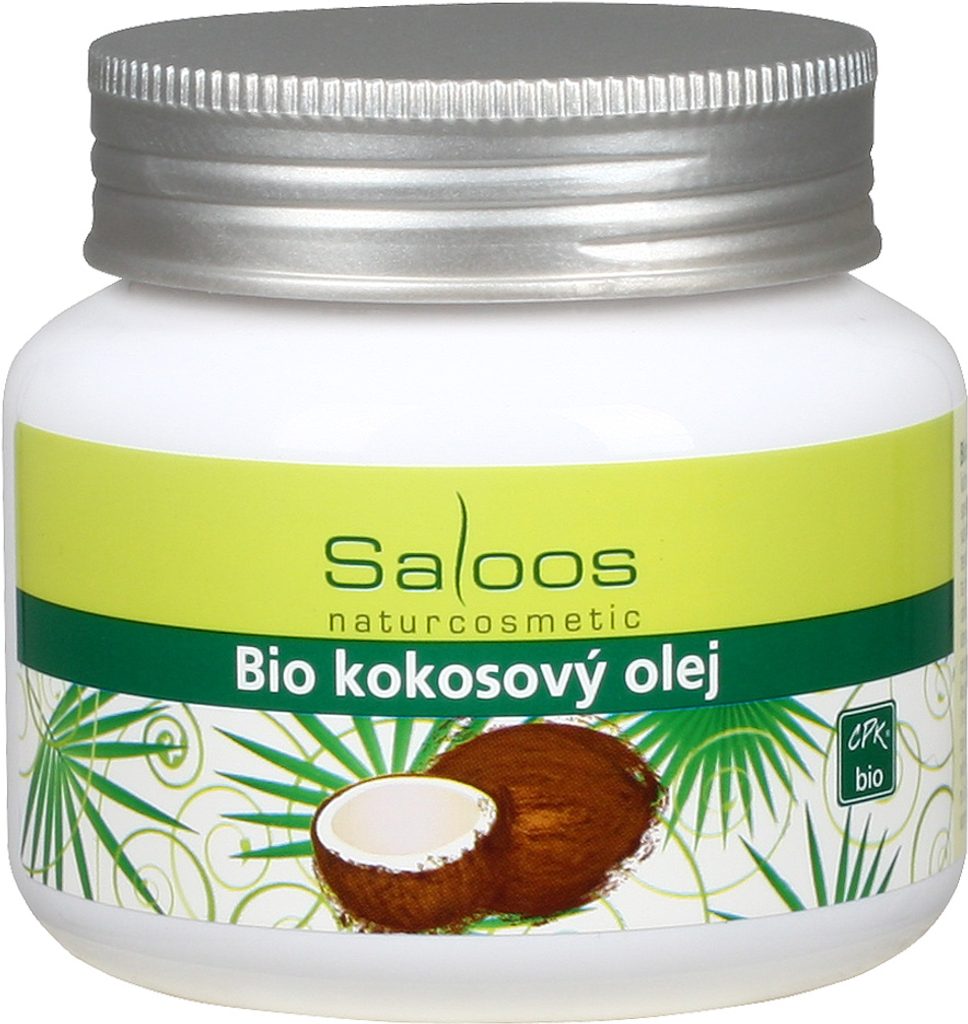 Bio kokosový olej - datum minimální trvanlivosti 09/2022 | Saloos | Tělové  oleje | Kosmetika | Čistá Medicína