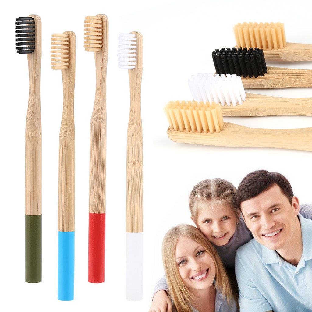 Bambusový zubní kartáček (Eco friendly) 1 ks | Biomed | Zubní kartáčky |  Hygiena, Zdraví | Čistá Medicína