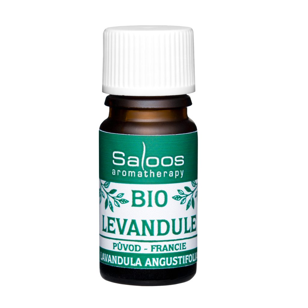 Bio esenciální olej Levandule 5 ml | Saloos | Vonné oleje | Domácnost |  Čistá Medicína