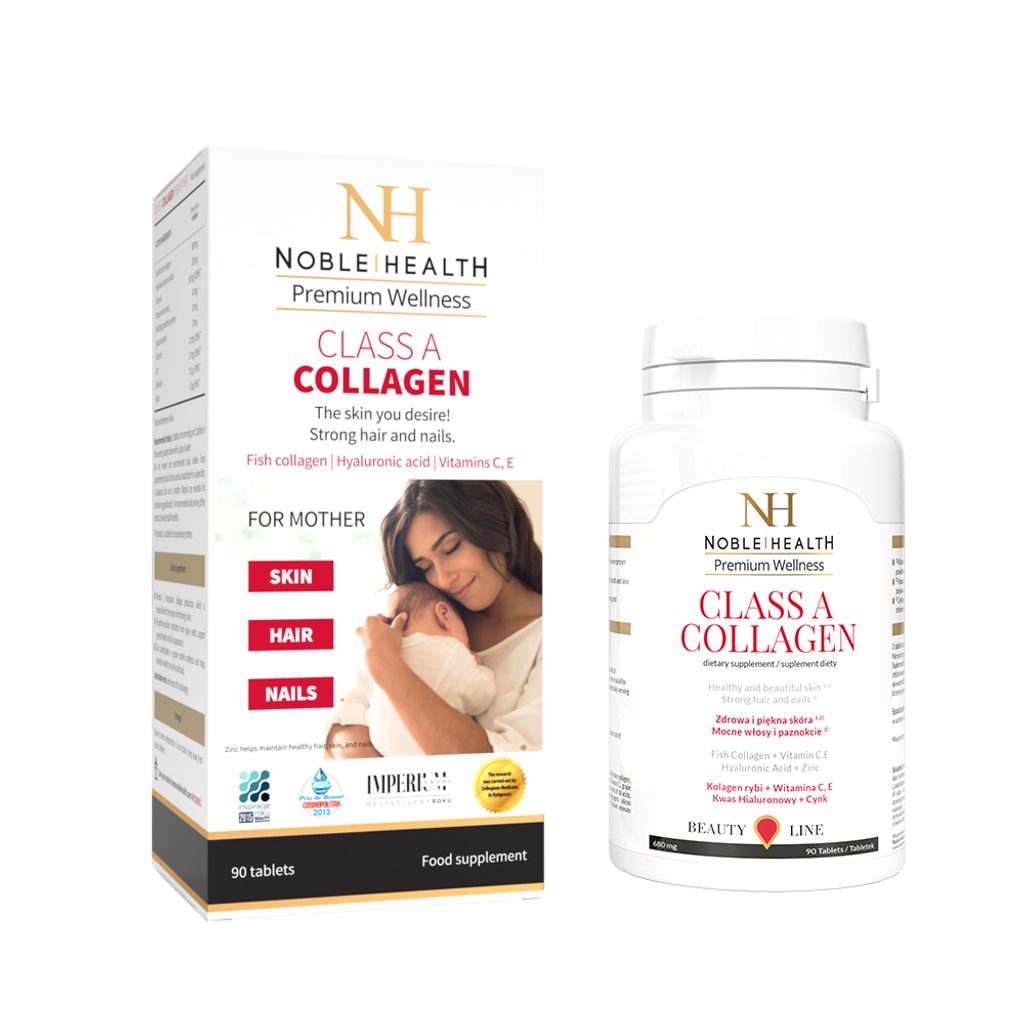 Class A Collagen pre mamu 90 tabliet | Noble Health | Doplnky stravy |  Vitamíny a potravinové doplnky | Čistá Medicína
