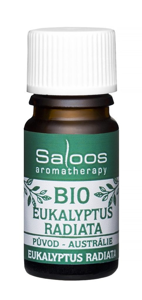 Bio esenciální olej Eukalyptus radiata 5 ml | Saloos | Vonné oleje |  Domácnost | Čistá Medicína