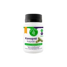 Konopné kapsle s CBD a CBG 60 ks