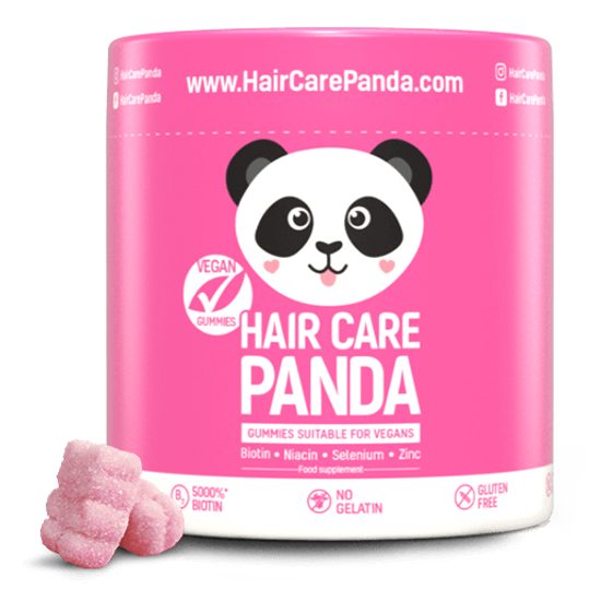 Vitamíny na vlasy Hair Care Panda 300 g
