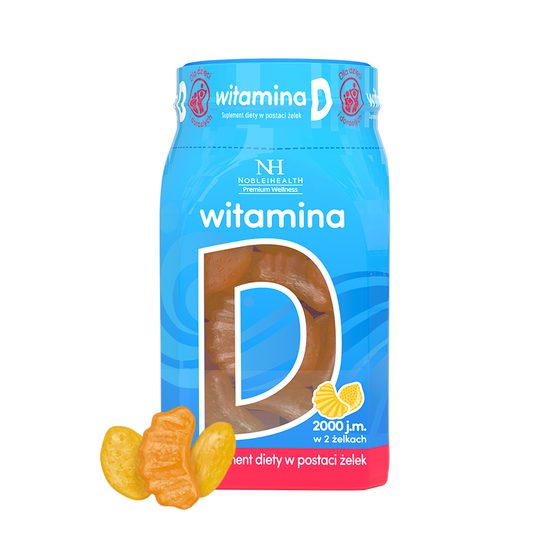 Vitamín D želé bonbóny 180 g