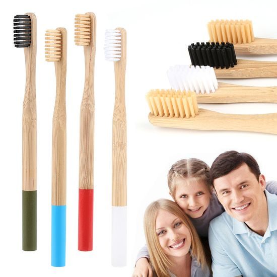 Bambusový zubní kartáček (Eco friendly) 1 ks