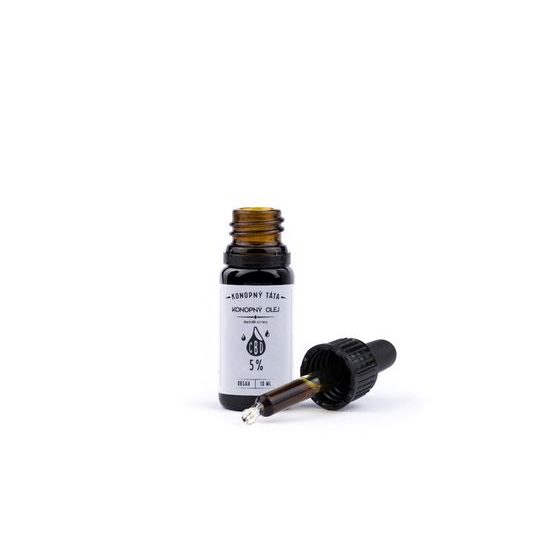CBD Konopný olej 5% 10 ml