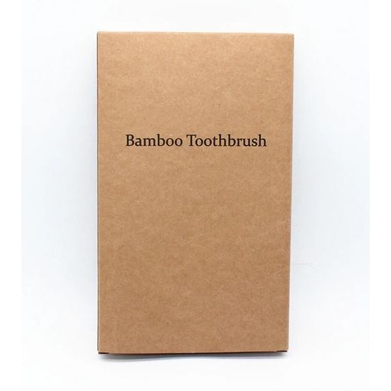 Bambusová zubná kefka Eco friendly - rodinná sada 4 ks