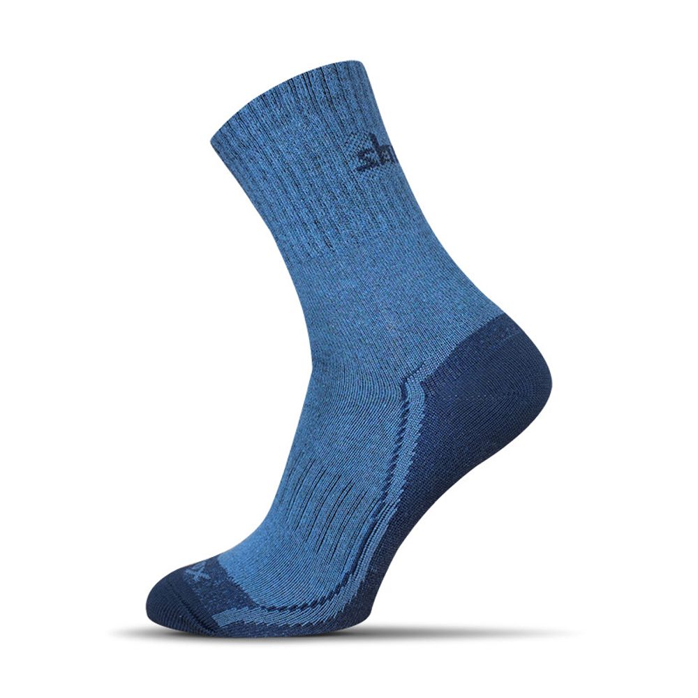 E-shop Modré pohodlné pánske ponožky Sensitive