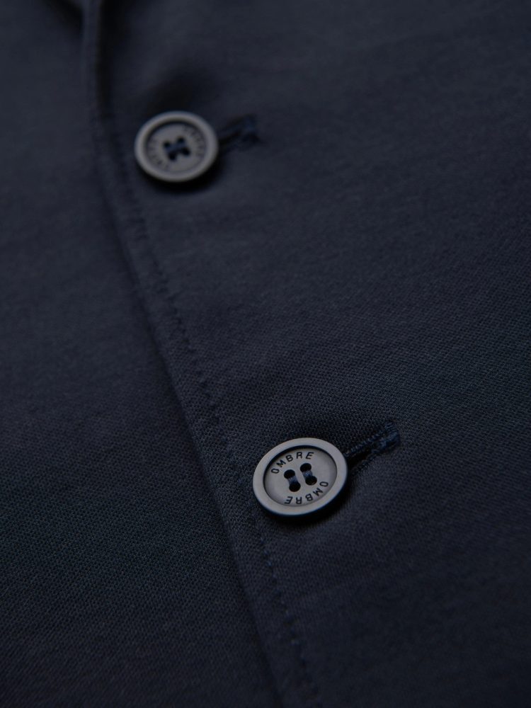 Športové sako slim fit granátové