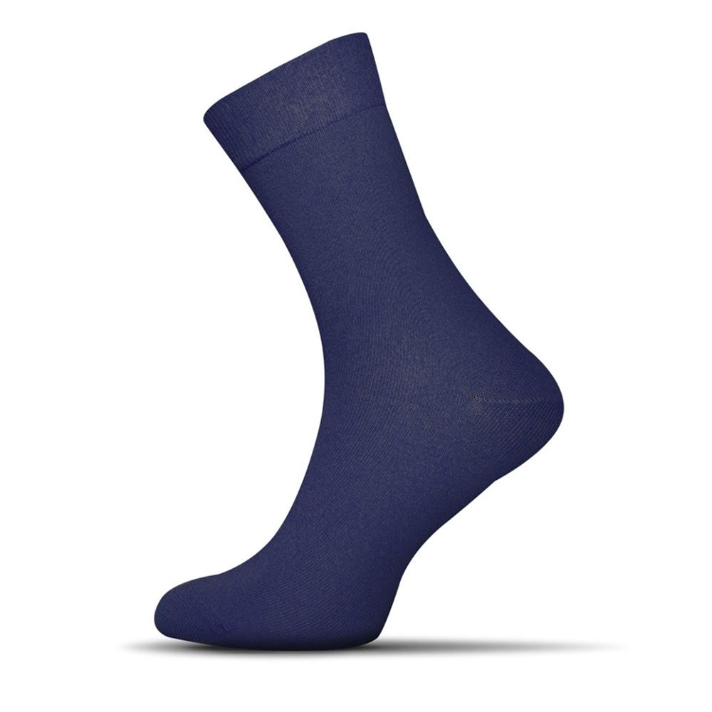 E-shop Klasické bavlnené modré ponožky